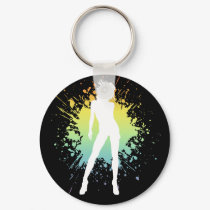 sexy silhouette. hi-fi. keychains