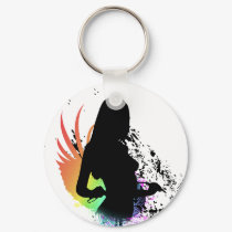 sexy silhouette. hi-fi. keychains