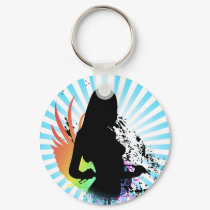 sexy silhouette. hi-fi. keychains