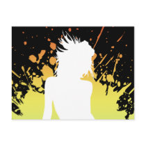 sexy silhouette. hi-fi. v1. postcards