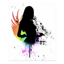 sexy silhouette. hi-fi. v1. posters