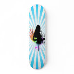 sexy silhouette : splat : v.1 : skate deck