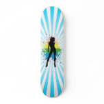 sexy silhouette : splat : v.1 : skateboard deck