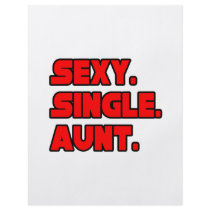 Sexy Single Aunt Personalized Flyer
