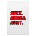 Sexy Single Aunt Customized Stationery