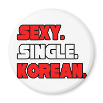 Sexy Single Korean magnets