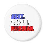 Sexy Single Russian magnets