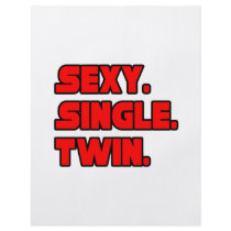 Sexy Single Twin Full Color Flyer