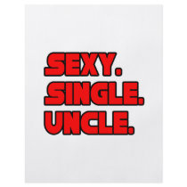 Sexy Single Uncle Personalized Flyer