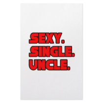 Sexy Single Uncle stationery