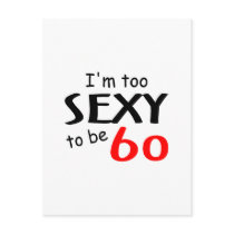 Sexy Sixty Post Card