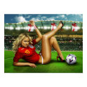 Sexy Soccer Babe Samantha posters