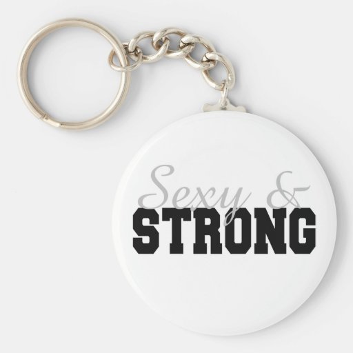 Sexy & Strong Female Bodybuilder Key Chains