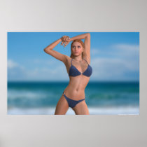 Sexy Summer Babe Poster