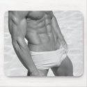 Sexy Swimmer Mousepad mousepad