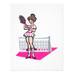 Sexy Tennis Personalized Invite