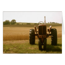 Sexy Tractor Note Card