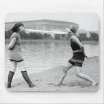 Sexy Tug-of-War, 1920s Mouse Pad