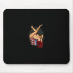 Sexy V for Victory...  God Bless the... Mouse Pads