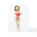 Sexy Valentine Card card
