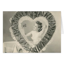 sexy valentine greeting card
