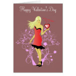 Sexy Valentine "Happy Valentine's Day" Card