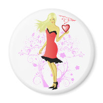 Sexy Valentine Magnet