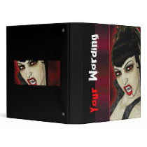 Sexy vampire comic binders