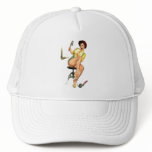 Sexy Vintage Plumber Pin Up Woman hats