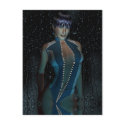 Sexy Water Scuba Girl Model Art Print WET SUIT! postcards