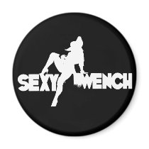 Sexy Wench magnets by Piratesvsninjas Sexy Wench magnets