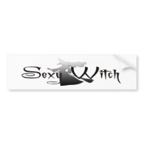 Sexy Witch bumper stickers
