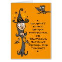 * Sexy Witch Halloween Card *