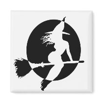 sexy witch magnet