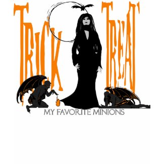 Sexy Witch Trick and Treat Minions shirt