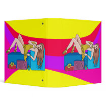 Sexy Woman and Gifts Binders