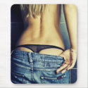 Sexy Woman Mouse Pad mousepads