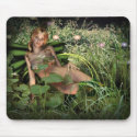 Sexy woodland fairy in mousepads