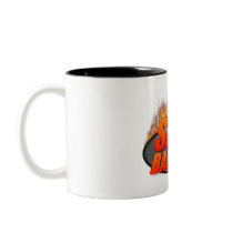 SEXYBASTARD Flaming Logo Sexy Graphic Coffee Mug
