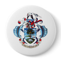 Seychelles Coat of Arms Pinback Buttons