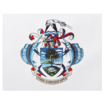 Seychelles Coat of Arms Flyer Design