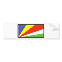 Seychelles Flag Bumper Sticker