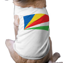Seychelles Flag pet clothing by flagshirts Seychelles Flag pet clothing