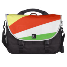 Seychelles Flag Laptop Computer Bag