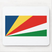 Seychelles Flag Mousepad by FlagTshirts Seychelles Flag Mousepad