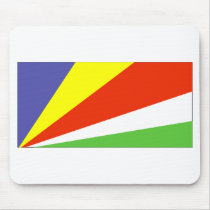 Seychelles Flag Mousepad by jacinto888 Seychelles Flag Mousepad