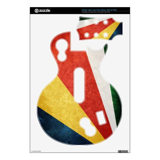 Seychelles Flag; Seychellois, Decals For Guitar Hero
