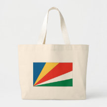 Seychelles Flag Tote Bag