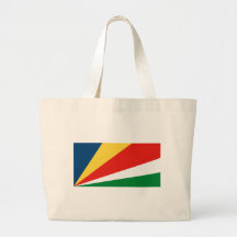 Seychelles Flag Tote Bag