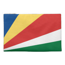 Seychelles Flag Travel Accessory Bags